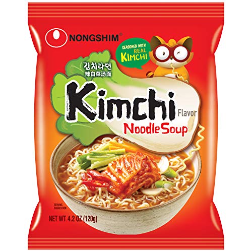Nongshim Noodle Soup, Kimchi, 4.2 Ounce (Pack of 10) by Nongshim von Nong Shim
