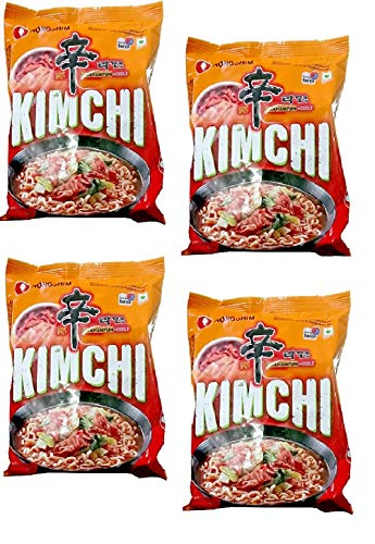 Nongshim Shin Ramyun Kimchi Instant-Nudeln, 120 g, 4 Stück (importiert) – Vegetarisch Nongshim Shin Ramyun Kimchi Instant-Nudeln, 120 g, 4 Stück (importiert) – Vegetarisch von Nongshim