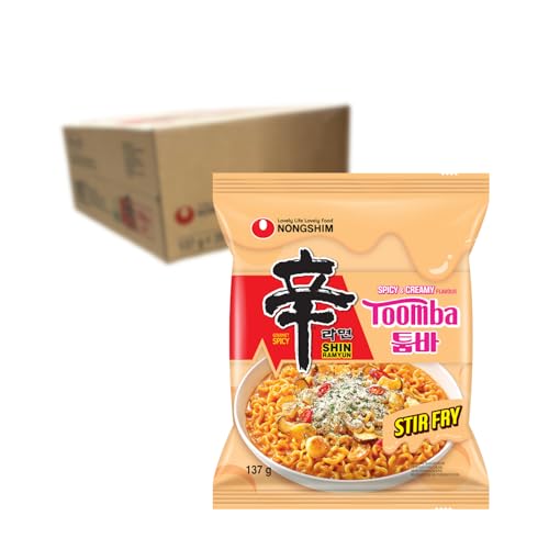 NONGSHIM - Instant Noedels Shin Ramyun Toomba - Multipack (20 X 137 G) von Nongshim
