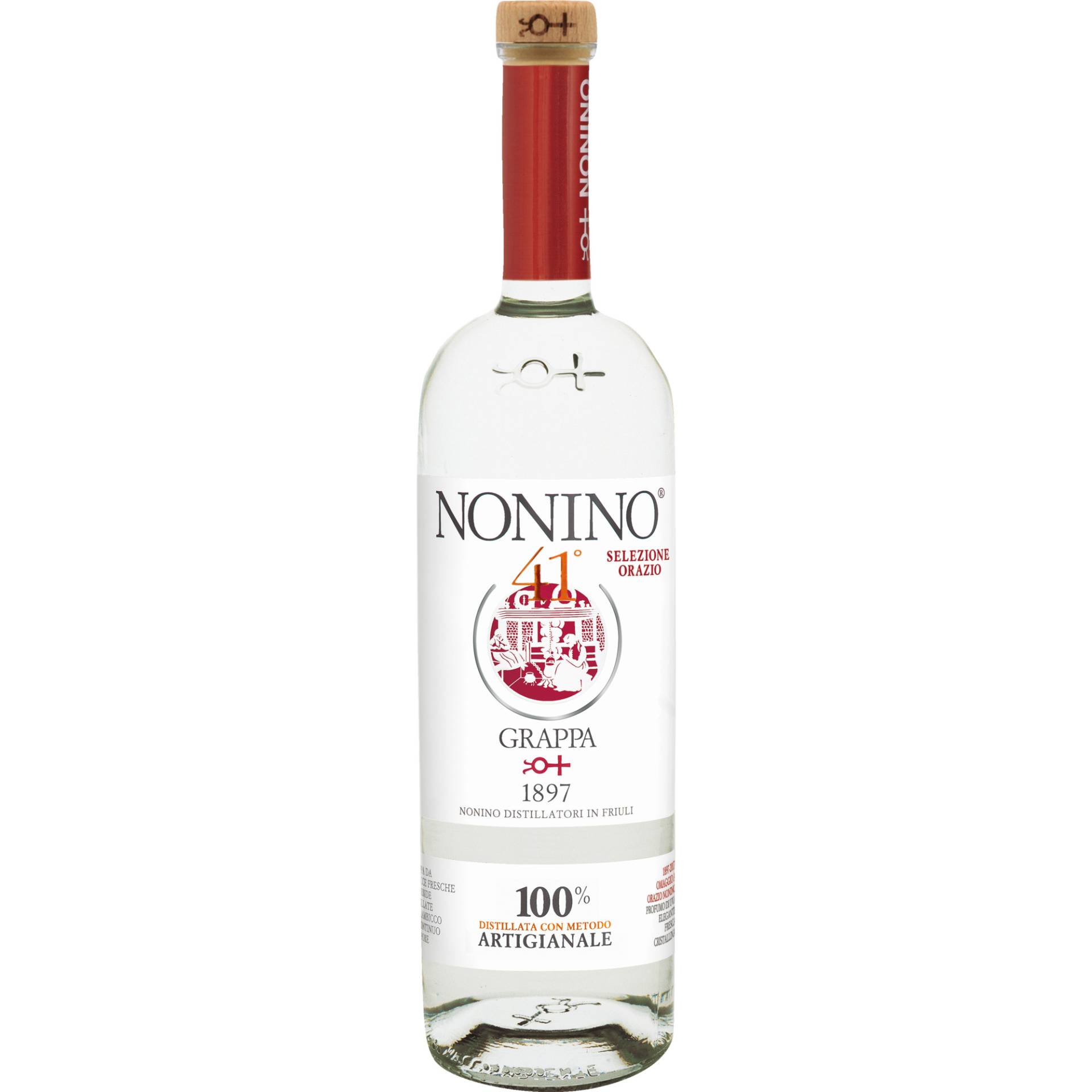 Nonino Grappa 41°, 1 L, 41% Vol., Spirituosen Nonino Grappa 41°, 1 L, 41% Vol., Spirituosen von Nonino Distellatori SPA - Percoto - Udine - Italia