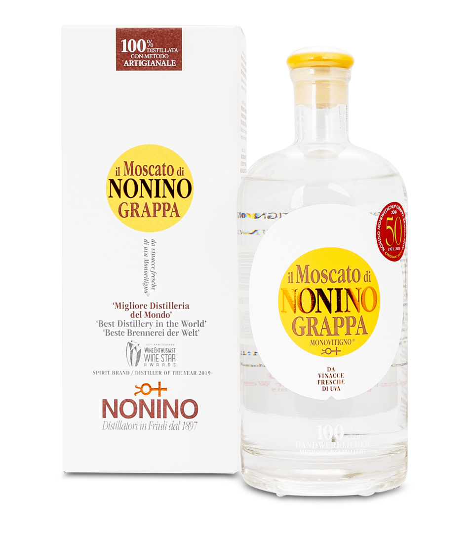 il Moscato di Nonino Grappa "Monovitigo" il Moscato di Nonino Grappa "Monovitigo" von Nonino Distillatori S.r.l.