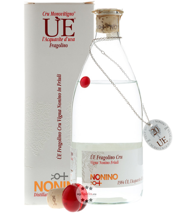 Grappa Nonino ÙE Fragolino Cru Monovitigno - Vigna Nonino Friuli (43 % vol., 0,5 Liter) von Nonino Distillatori