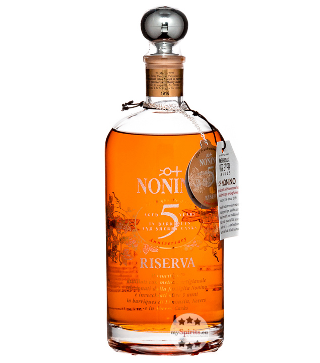 Grappa Nonino ÙE Riserva 5 Jahre (43 % vol., 0,7 Liter) von Nonino Distillatori