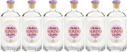 Nonino Distillatori Grappa Il Merlot Monovitigno Friuli - Grappa Nonino NV Grappa (6 x 0.7 l) von NONINO DISTILLATORI