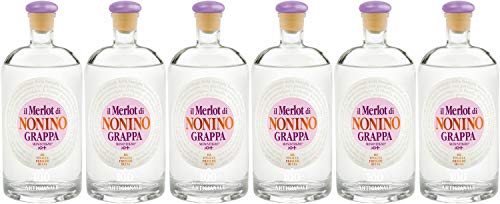 Nonino Distillatori Grappa Il Merlot Monovitigno Friuli - Grappa Nonino NV Grappa (6 x 0.7 l) von AMARO NONINO