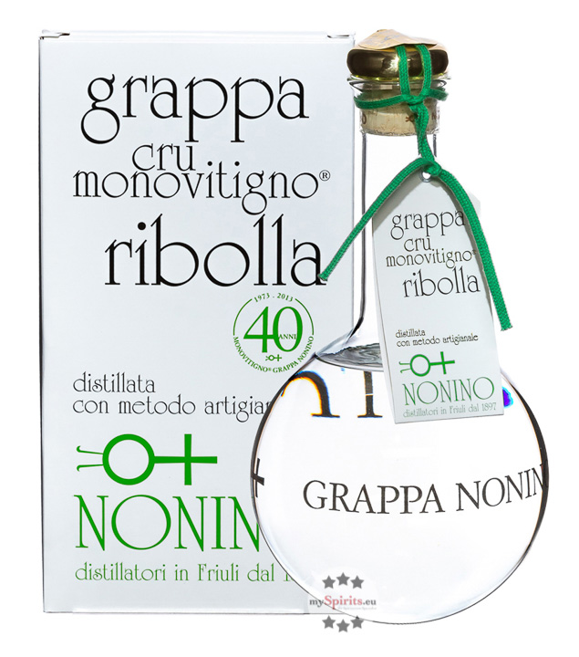 Nonino Grappa Cru Monovitigno Ribolla (45 % vol., 1,0 Liter) von Nonino Distillatori
