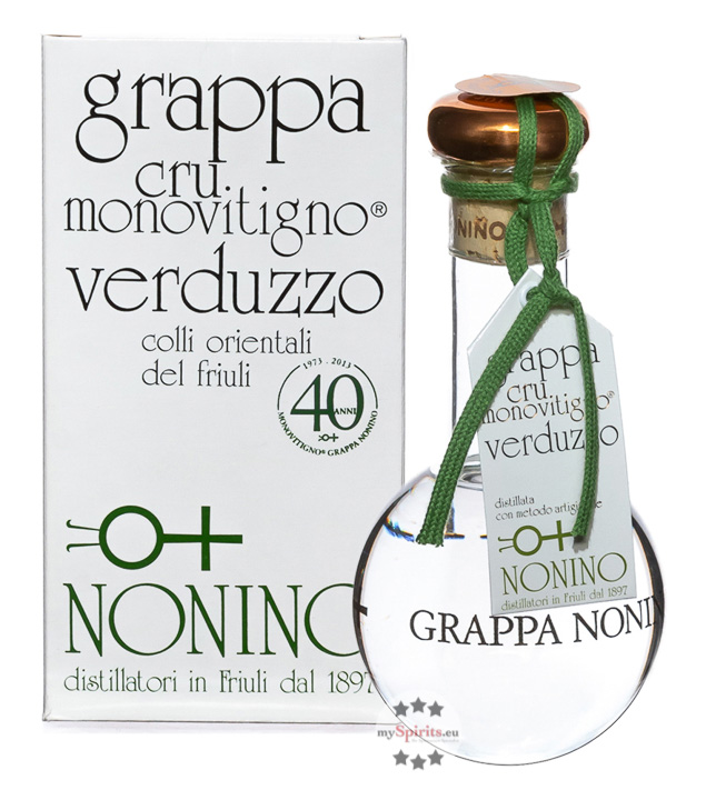 Nonino Grappa Cru Monovitigno Verduzzo (45 % vol., 0,2 Liter) von Nonino Distillatori