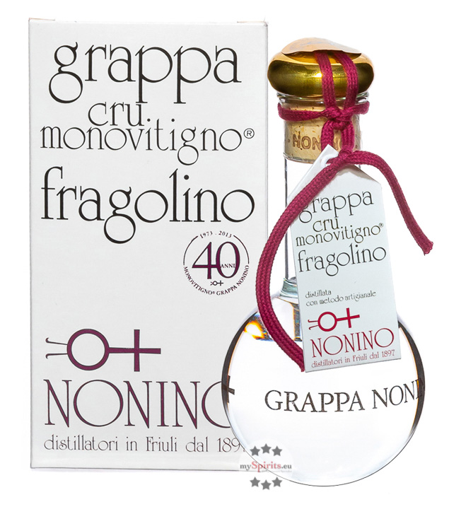 Nonino Grappa Fragolino Cru Monovitigno  (45 % vol., 0,2 Liter) von Nonino Distillatori
