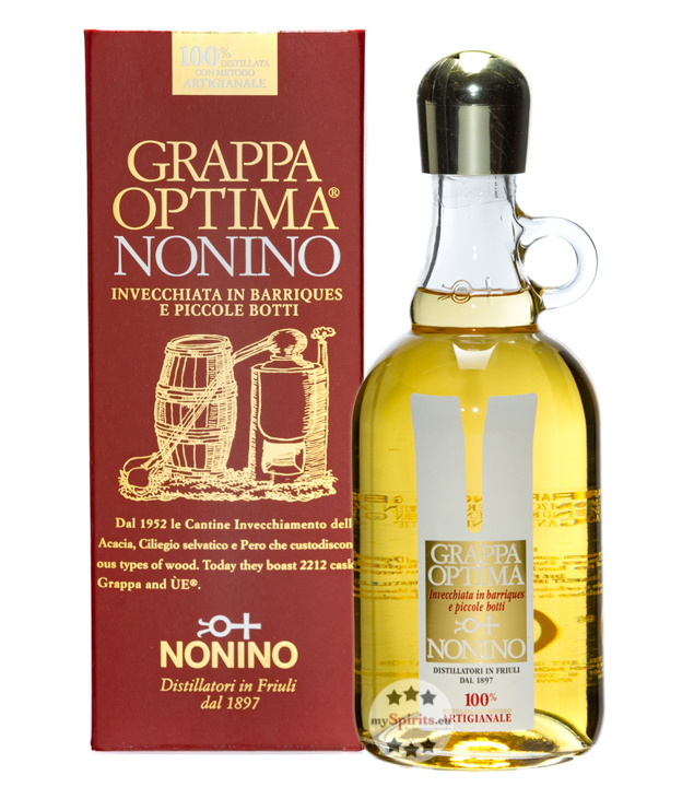 Nonino Grappa Optima (41 % vol., 0,7 Liter) von Nonino Distillatori