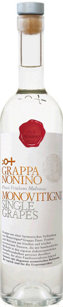 Nonino Monovitigni Grappa 40% vol. 0,5 l von Nonino Distillatori