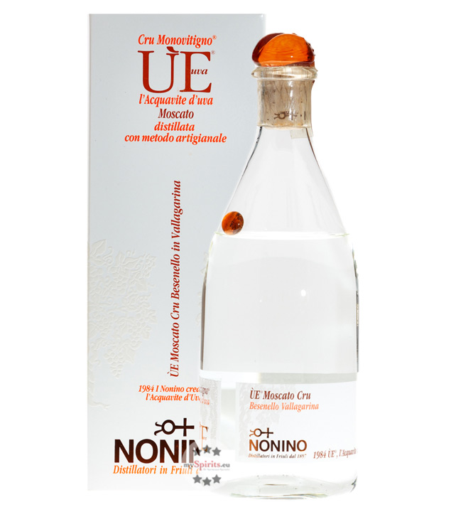 Nonino ÙE Cru Moscato Traubenbrand (43 % vol., 0,5 Liter) von Nonino Distillatori