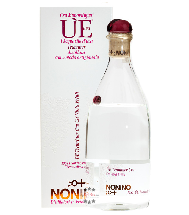 Nonino ÙE Cru Traminer Traubenbrand (43 % vol., 0,5 Liter) von Nonino Distillatori