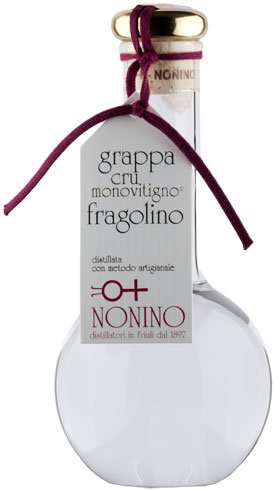 NV Grappa Monovitigno Fragolino Cru 45%, Nonino 50cl. (case of 6) von Nonino