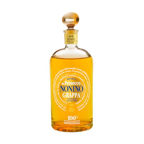 Nonino Grappa Il Prosecco Monovitigno im Barrique gereift 41% vol. in Geschenkpackung, 700ml von Nonino