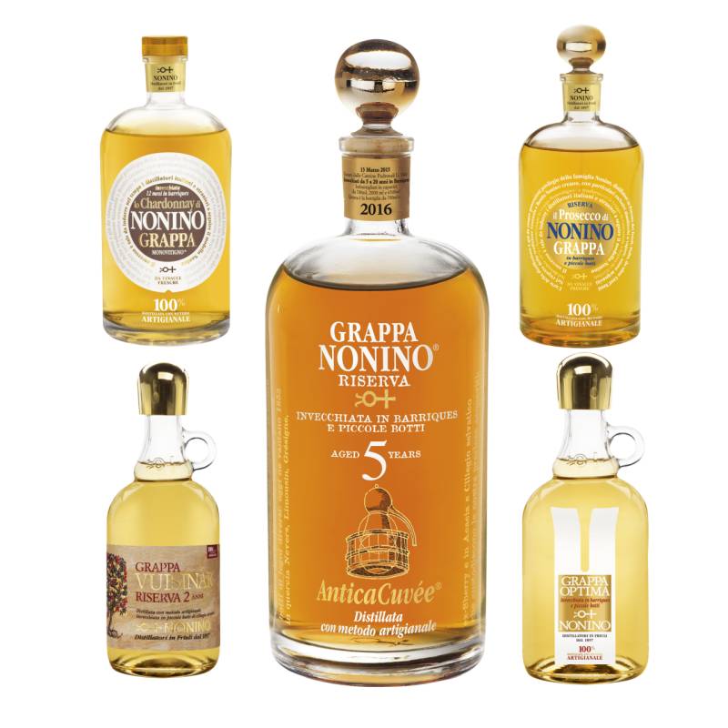 Nonino Grappa Set von Grappa Nonino