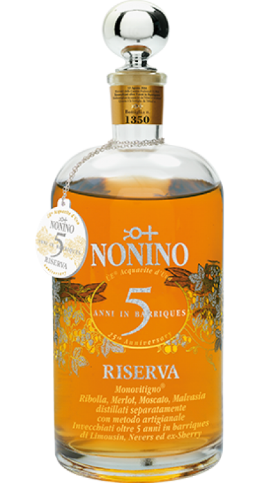 Nonino ÙE Anniversary Riserva 5 anni 0,7 l von Grappa Nonino