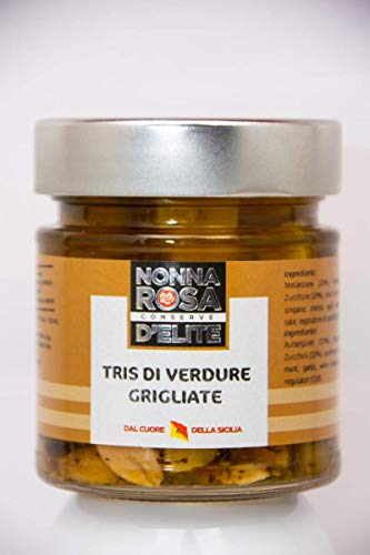 Tris di Verdure - gegrilltes Gemüse von Sizilien Tris di Verdure - gegrilltes Gemüse von Sizilien von Nonna Rosa Conserve D'Elite