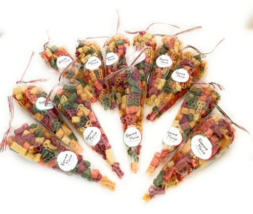 Pasta, Junggesellinnenabschied, Gadgets, Partys, Hochzeit, NONNO MARIO 2025, 12 Stück x 100 g von Nonno Mario