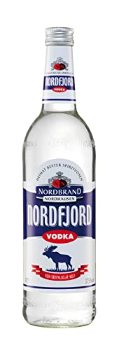 Nordfjord Vodka – Der klare Vodka mit 37,5% vol. Alkohol (1 x 0.7 l) von Nordbrand Nordhausen