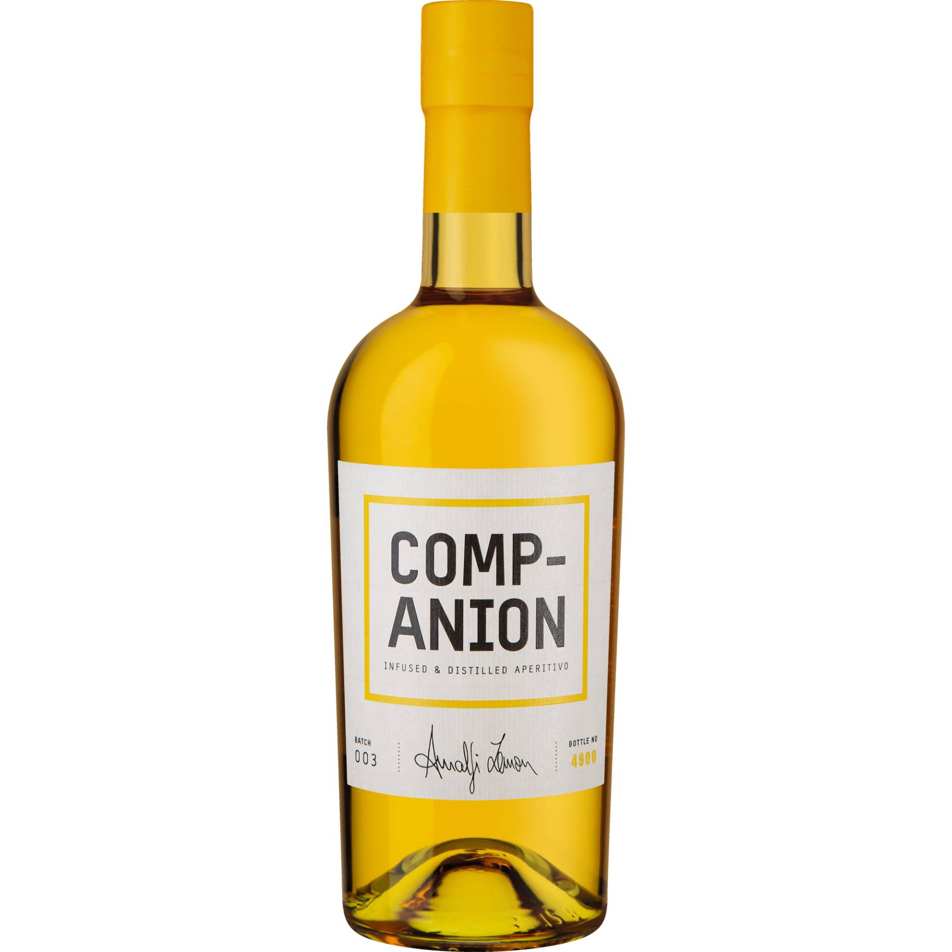 Companion Aperitivo Amalfi Lemon, 0,7 L, 15% Vol, Spirituosen von Nordcraft Hanseatische Destillerie GmbH, Holstenstr. 194c, D-22765 Hamburg