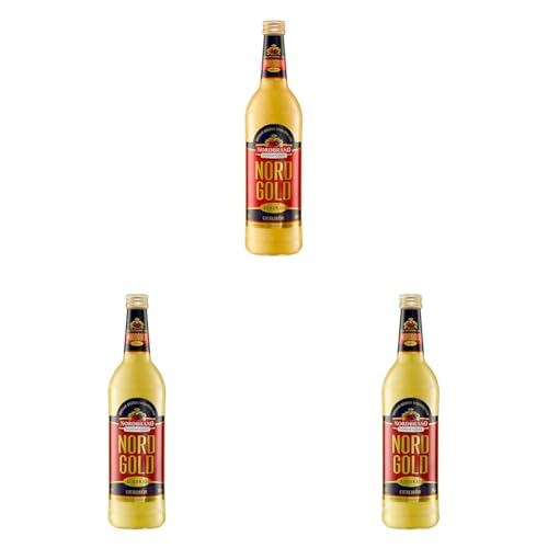 Nordgold Advokat Eierlikör - Cremiger Likör von Nordbrand (1 x 0,7 l) (Packung mit 3) von Nordgold