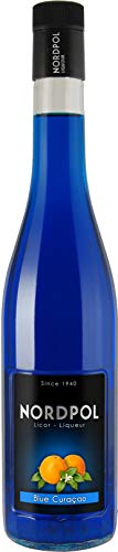 Blue Curaçao tropischer Likör von Nordpol, 0,7 L, 21% Vol. von Nordpol