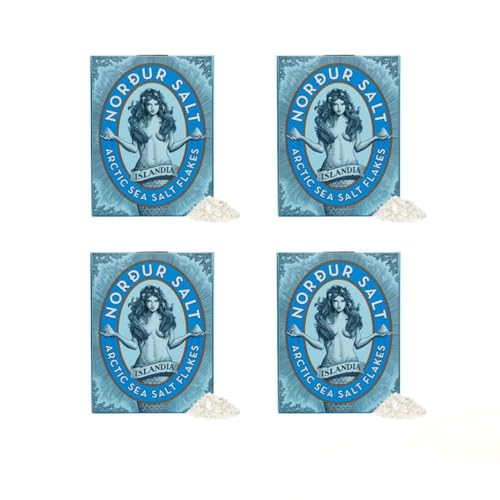 4 x 250g NORDUR Meersalz-Flocken / Arctic Sea Salt Flakes, Family & Friends 4er Spar-Pack 4 x 250g NORDUR Meersalz-Flocken / Arctic Sea Salt Flakes, Family & Friends 4er Spar-Pack von Nordur & Co.
