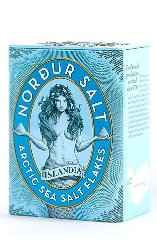 Arctic Sea Salt Flakes 250 Gramm in Metalldose Arctic Sea Salt Flakes 250 Gramm in Metalldose von Nordur & Co.