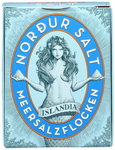 Nordur Isländische Meersalzflocken, 2er Pack (2 x 125 g) von Nordur & Co.