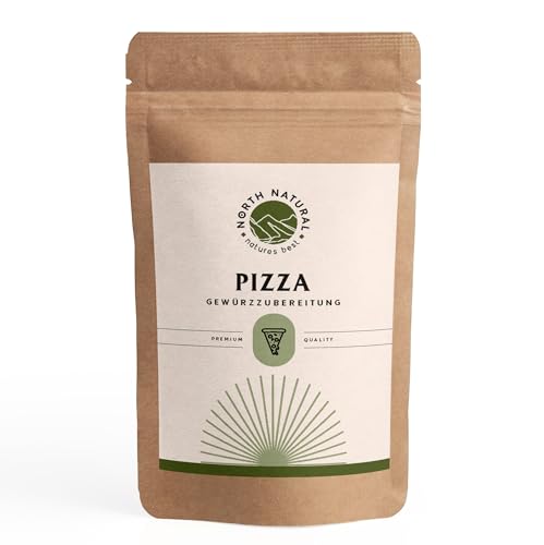 Pizza Gewürzzubereitung | ohne Zusatzstoffe | Italienische Gewürzzubereitung | verfeinert jede Pizza, Focaccia oder Bruschetta von North Natural