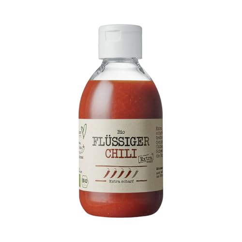 Northern Greens - Flüssiger Chili EXTRA SCHARF, Bio zum würzen Squeezebottle 240g, Menge:1 Stück Northern Greens - Flüssiger Chili EXTRA SCHARF, Bio zum würzen Squeezebottle 240g, Menge:1 Stück von Northern Greens