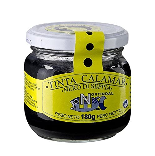 Tintenfisch-Farbe, flüssig, 180g GLAS Tintenfisch-Farbe, flüssig, 180g GLAS von Nortindal