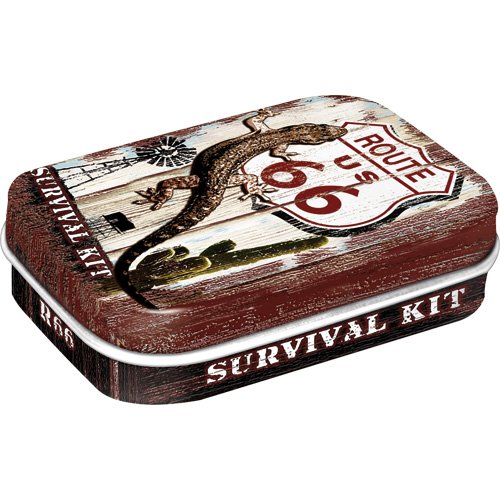 Nostalgic-Art 81221, Route 66 - Desert Survival Kit, Pillendose von Nostalgic-Art