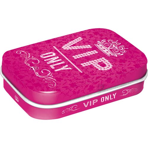 Nostalgic-Art 81328, Achtung, VIP Pink Only, Pillendose von Nostalgic-Art