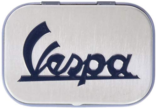Nostalgic-Art 81381 Vespa - Logo | Pillen-Dose | Bonbon-Box | Metall | gefüllt mit Pfefferminz-Dragees von Nostalgic-Art