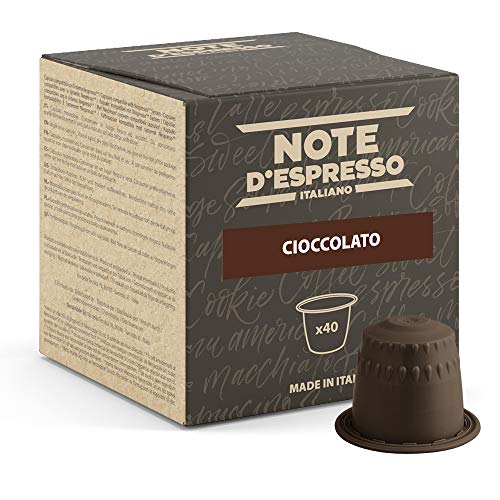 Note D'Espresso - Schokolade - ausschließlich kompatibel mit NESPRESSO - 40 caps von Note d'Espresso