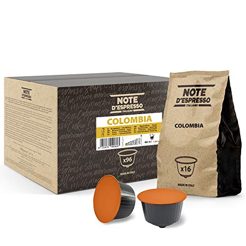 Note D'Espresso Colombia Coffee Capsules Dolce Gusto Compatible 7g x 96 capsules von Note d'Espresso