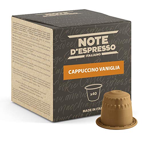 Note D'Espresso Instant soluble product vanilla cappuccino capsules 6,5g x 40 capsules von Note d'Espresso