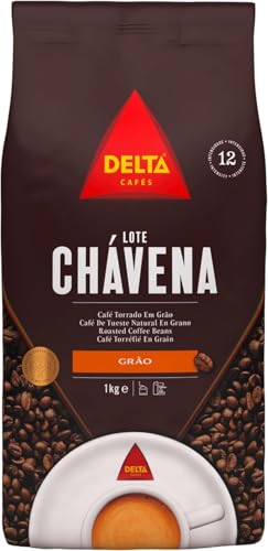 Röstkaffee mit glasierten Bohnen, ganze Bohne - Café Delta Chavena 90/10 von Delta