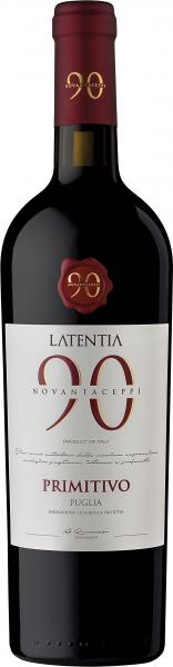 Novantaceppi Primitivo Puglia Rotwein halbtrocken von Novantaceppi