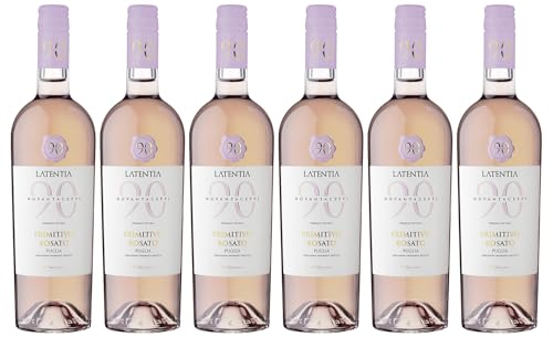 Novantaceppi Primitivo Rosato Puglia IGT Roséwein halbtrocken (6 x 0.75 l) von Novantaceppi