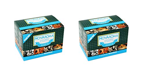 Aromatisierter Zucker - Anis - 2 x 50 Beutel - Novarese Zuccheri von Novarese Zuccheri