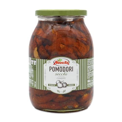 Novella POMODORONE - Italienische halb-getrocknete Tomaten in Sonnenblumenöl - 950g - eingelegt Novella POMODORONE - Italienische halb-getrocknete Tomaten in Sonnenblumenöl - 950g - eingelegt von Novella