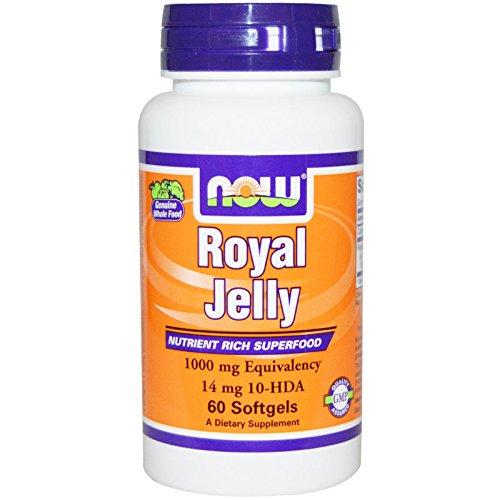 Royal Jelly, 1000mg Equivalency - 60 softgels Royal Jelly, 1000mg Equivalency - 60 softgels von NOW