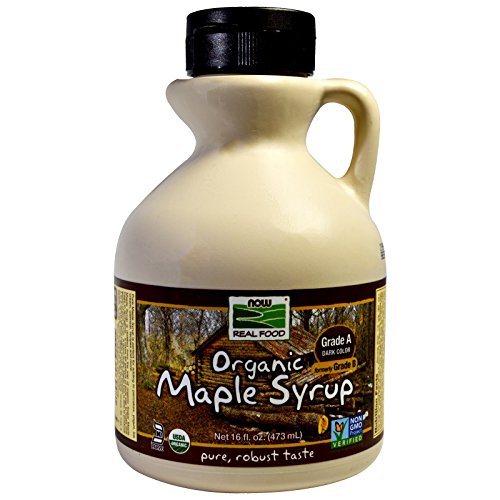 Now Foods Organic Maple Syrup Grade A, Dark Color, 16 Oz von Now Foods