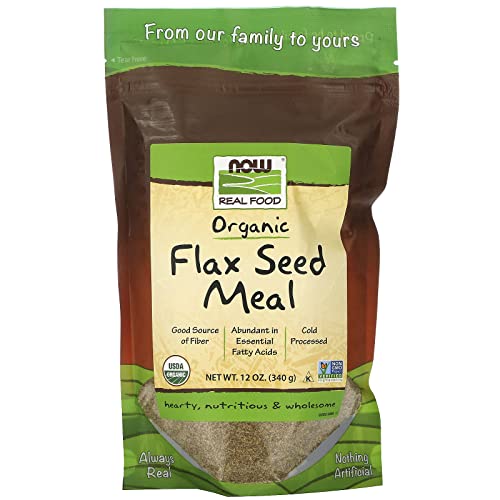 ORGANIC FLAX SEED MEAL - 340g von Now Foods