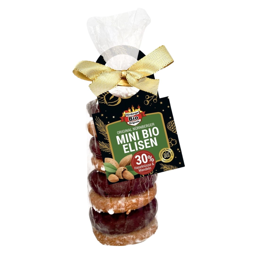 Bio Elisenlebkuchen Mini MHD 07.02.2025 Bio Elisenlebkuchen Mini MHD 07.02.2025 von Nürnberger Bio Originale