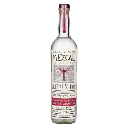 Nuestra Soledad Mezcal Joven STA. MA. ZOQUITLÁN 46,00% 0,70 lt. Nuestra Soledad Mezcal Joven STA. MA. ZOQUITLÁN 46,00% 0,70 lt. von Nuestra Soledad