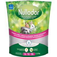 Nullodor Silikatstreu für Katzen und Kleintiere - 1,5 kg von Nullodor