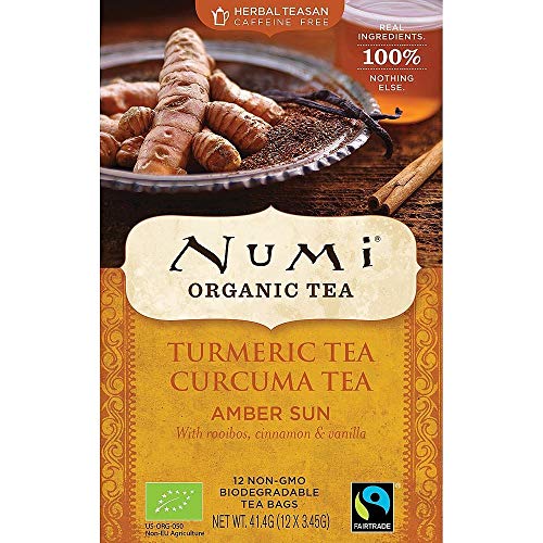 Numi Organic | Turmeric Tea - Amber Sun | 1 x 12 bags (DE) von Numi Organic